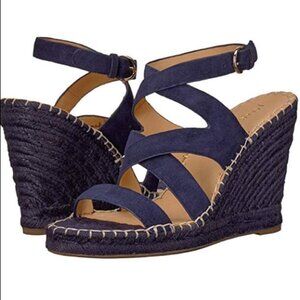 8/9.5 Joie Navy Suede Wedges